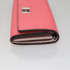 Secondhand Fendi Peekaboo Wallet Pink Leather Accessories