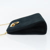 Salvatore Ferragamo Gancini Chain Shoulder bag Suede