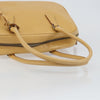 Secondhand Prada Bauletto Bag Beige Leather Bags