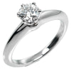 Tiffany & Co. Tiffany Setting Solitaire Ring Platinum with Diamond