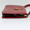 Secondhand Celine Shoulder Bag Red Leather Bags