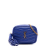 Secondhand Saint Laurent Baby Chevron Grain De Poudre Monogram Lou Camera Bag