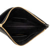 Secondhand Saint Laurent Chevron Grain De Poudre Monogram Bill Pouch
