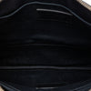 Secondhand Saint Laurent Croc Embossed Leather Monogram Zip Pouch