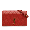 Secondhand Saint Laurent Diamond Quilted Lambskin Angie Chain Bag
