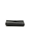 Secondhand Saint Laurent Grain De Poudre Chevron Monogram Envelope Chain Wallet