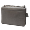 Secondhand Saint Laurent Large Croc Embossed Leather Monogram Sunset Crossbody