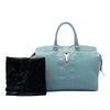 Secondhand Saint Laurent Large Leather Cabas Chyc Satchel