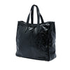 Secondhand Saint Laurent Large Textured Patent Y Mail Tote