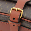 Secondhand Saint Laurent Medium Coated Canvas Le Monogramme Buckle Crossbody