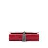 Secondhand Saint Laurent Medium Croc Embossed Leather Kate Tassel Crossbody