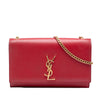 Secondhand Saint Laurent Medium Grain De Poudre Monogram Kate Crossbody