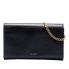 Secondhand Saint Laurent Mini Smooth Calfskin Paris Wallet on Chain