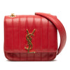Secondhand Saint Laurent Small Lambskin Monogram Vicky Chain Bag