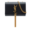 Secondhand Saint Laurent Small Smooth Calfskin Monogram Kate Tassel Crossbody