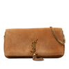 Secondhand Saint Laurent Suede Monogram Kate 99 Tassel Bag