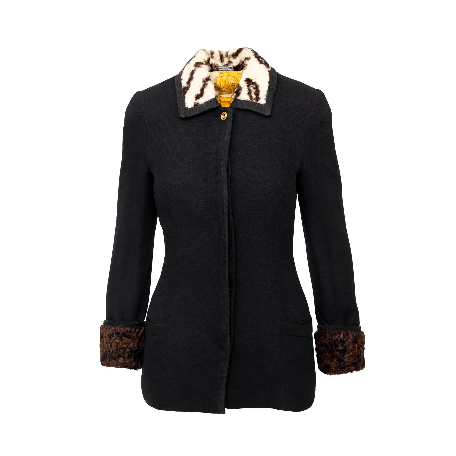 Gianni Versace Wool Jacket Second-hand | Luxury Vintage | Her-Age