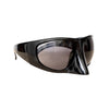 Secondhand Linda Farrow x Bernhard Willhelm Mask Sunglasses - '10s