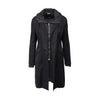 Secondhand Miu Miu Coat with Zippered Hoodie - '10s