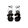 Secondhand Rene Caovilla Fur Heel Sandals - '10s