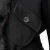 Secondhand Valentino Hooded Wool Jacket - '10s