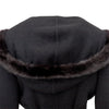 Secondhand Valentino Hooded Wool Jacket - '10s