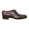 Secondhand Salvatore Ferragamo Embossed Leather Shoes - '10s
