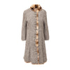 Secondhand Gianfranco Ferré Overcoat with Fur Inserts - '90s