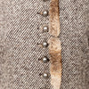 Secondhand Gianfranco Ferré Overcoat with Fur Inserts - '90s