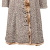 Secondhand Gianfranco Ferré Overcoat with Fur Inserts - '90s