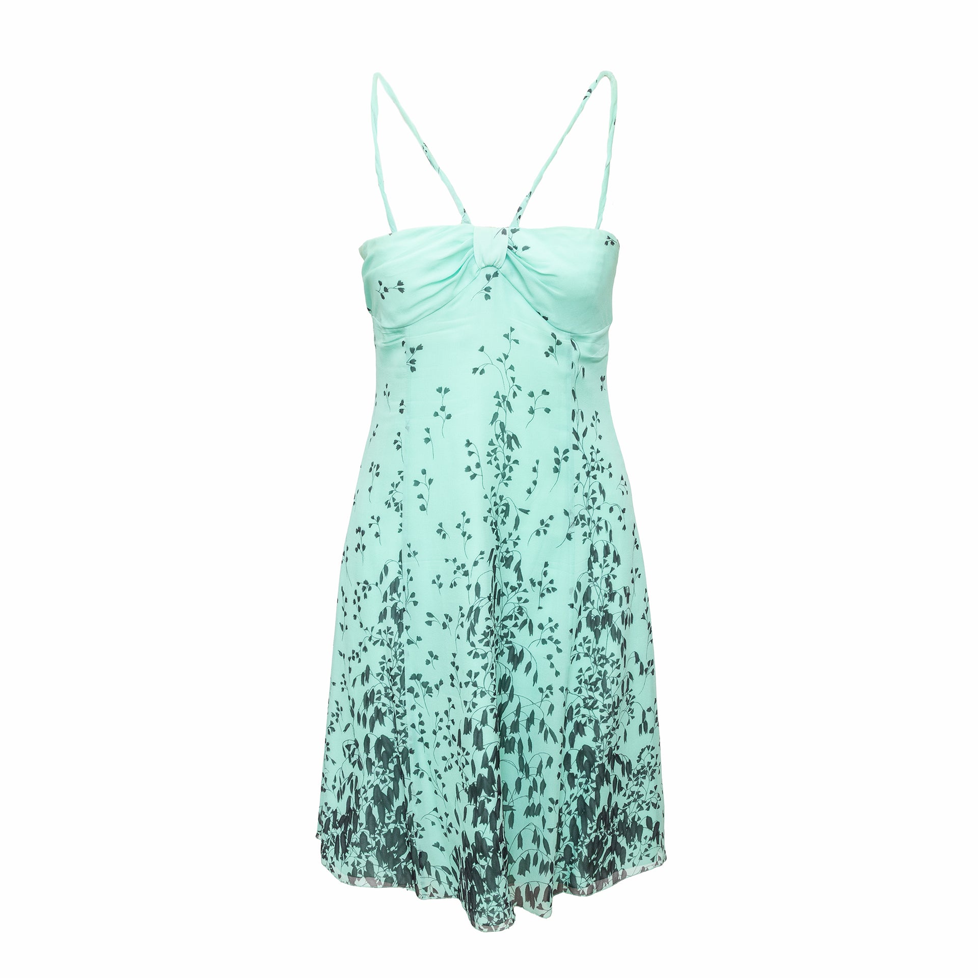 Emporio Armani Printed Silk Dress - '00s | Luxury Vintage