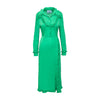 Secondhand Prada Ruffle Collar Long Dress - '20s