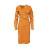 Secondhand Bottega Veneta Leather Midi Dress - '20s