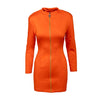 Secondhand Versus Mini Dress with Zipper - '90s