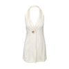 Secondhand Emporio Armani Halter Mini Dress 