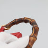 Gucci Vintage Bamboo Suede