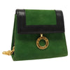 Celine Circle Logo Suede