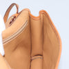 Celine Vintage Macadam Circle Logo Canvas and Leather