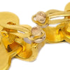 Chanel Vintage CC Heart Clip-On Metal