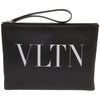 Valentino Garavani VLTN Wristlet Clutch Printed Leather