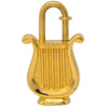 Hermes Harp Cadena Padlock 1996 Limited Metal Design