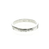 Tiffany & Co. Notes Wedding Band Platinum with diamonds
