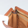 Celine Logo Triomphe Canvas and leather