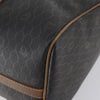 Christian Dior Vintage Honeycomb Boston Canvas and Leather