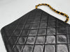 Chanel Chanel Matelassé Cuir Noir Black leather