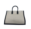 Saint Laurent Rive Gauche Shopper Tote Canvas