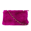 Chanel Vintage CC Chain Rabbit Fur