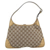 Gucci Vintage Jackie O Chain Hobo GG Canvas