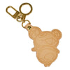 Louis Vuitton Murakami Panda Bag Charm and Keychain Vachetta Leather
