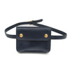 Hermes Pochette Green Belt Leather